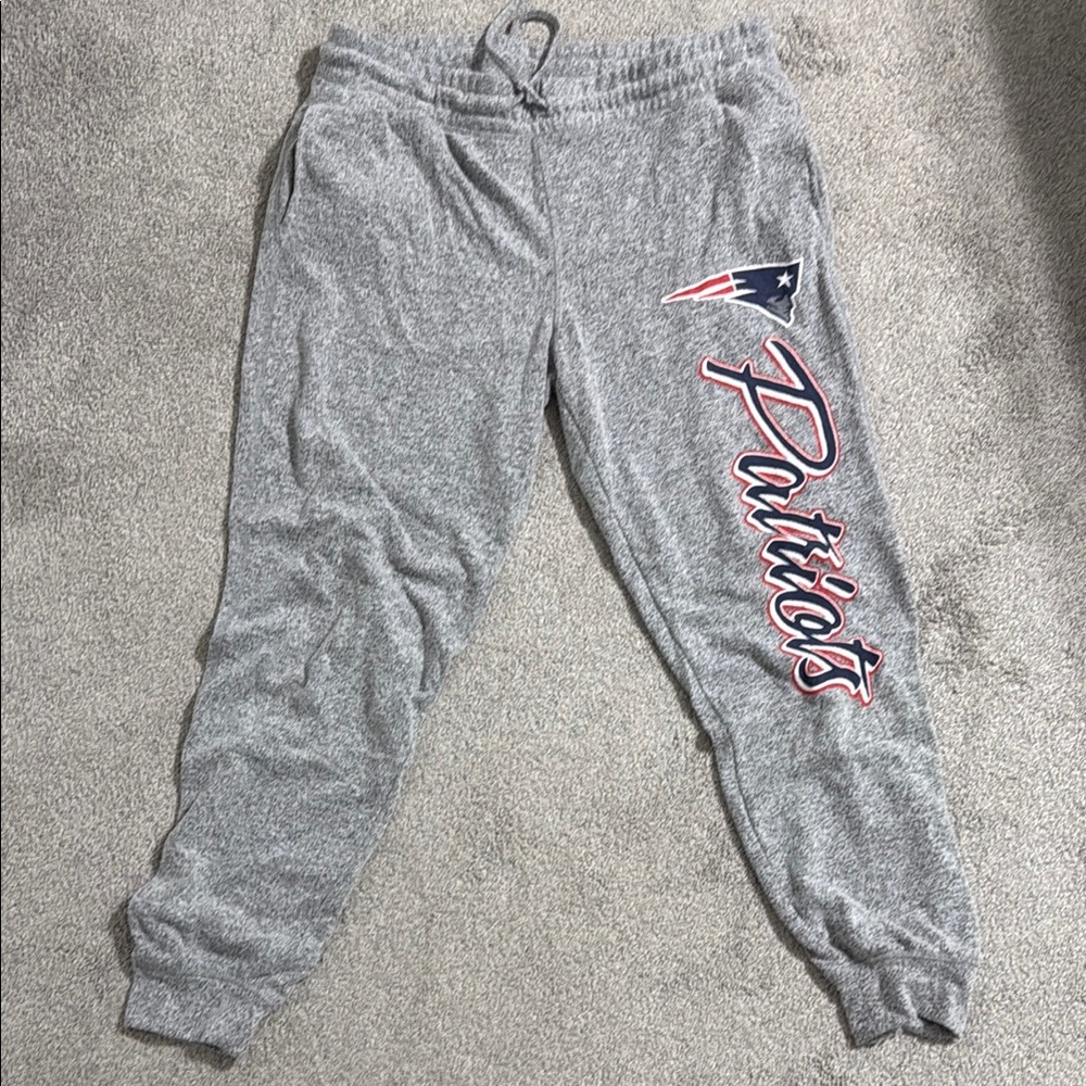 NFL Gray Sweatpants Comfortable Athletic Joggers